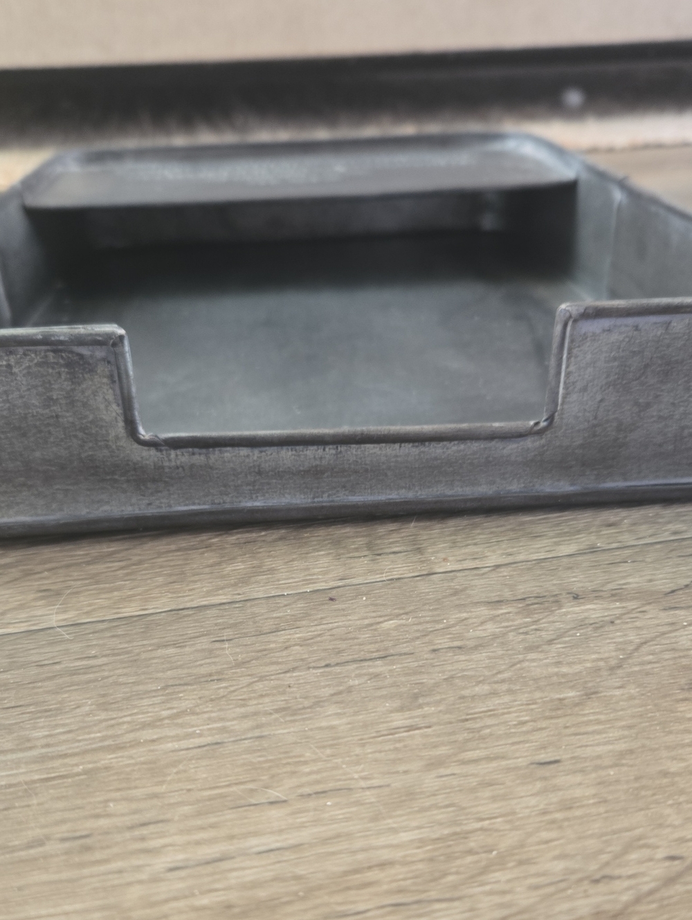 Cost Plus World Market Metal Postal Tray - Dark Gray - Picture 4 of 9